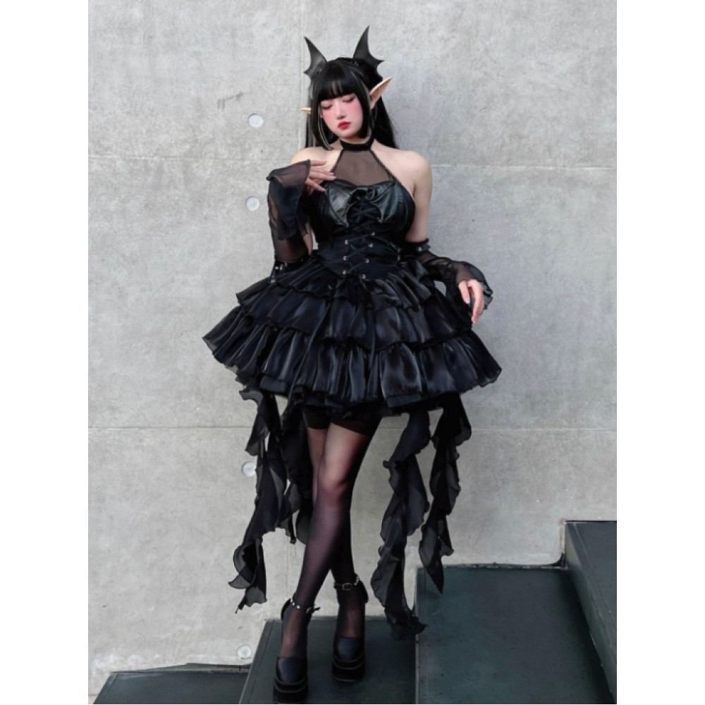 Succubus Gothic Lolita Dress JSK by Diamond Honey (DH350)